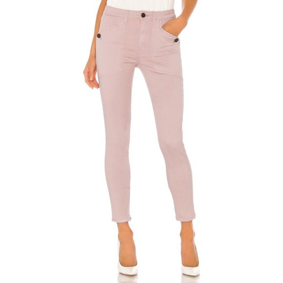 NWT Joie light pink slim fit crop leg skinny jeans, 25 - Picture 11 of 15